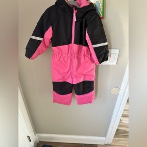 Toddler girl snow suit